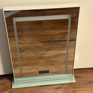 Elegant Silver Vanity Mirror